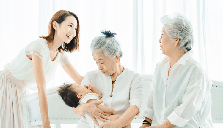 社会福祉と子育て支援のイメージ